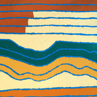 Aboriginal Artwork by Lucy-anne Nungarrayi Long, Black Kite Dreaming - Kakurtu, 61x46cm