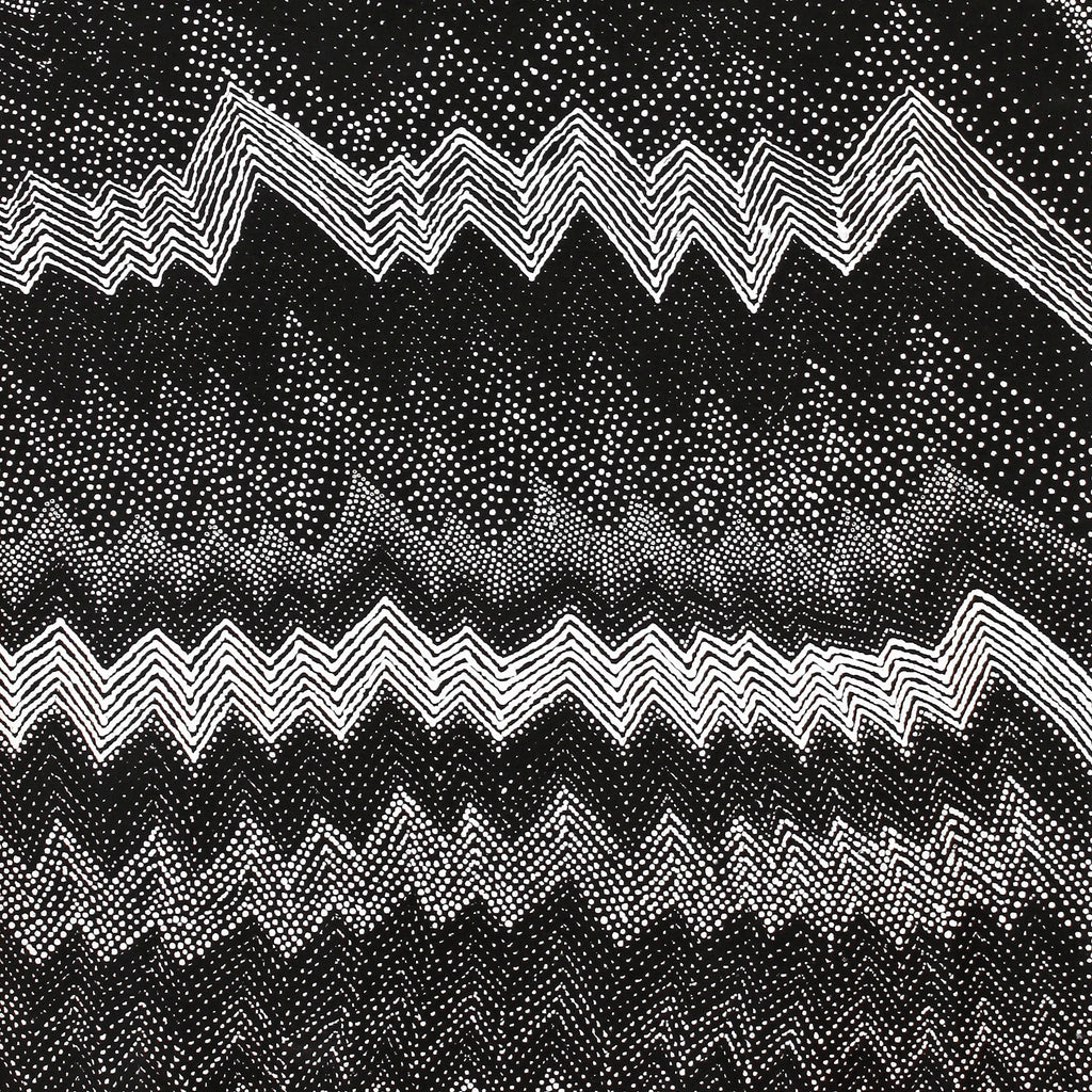 Aboriginal Artwork by Lyn Napangardi Ward, Ngapa Jukurrpa - Pirlinyarnu, 107x46cm