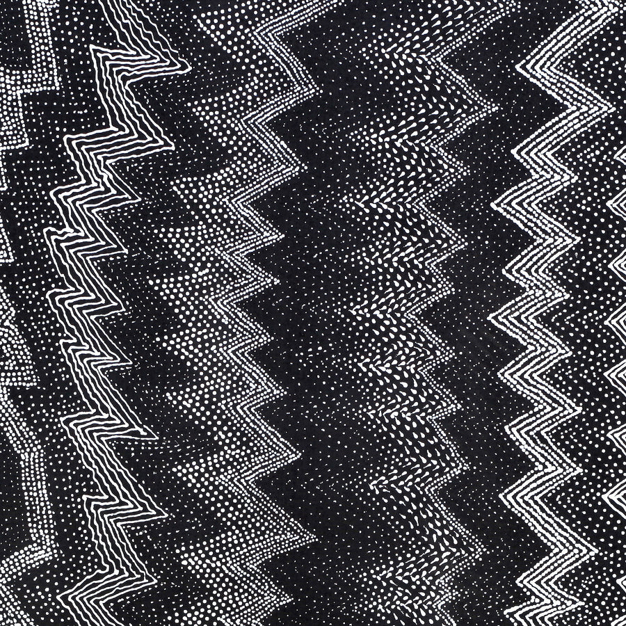 Aboriginal Artwork by Lyn Napangardi Ward, Ngapa Jukurrpa - Pirlinyarnu, 76x76cm