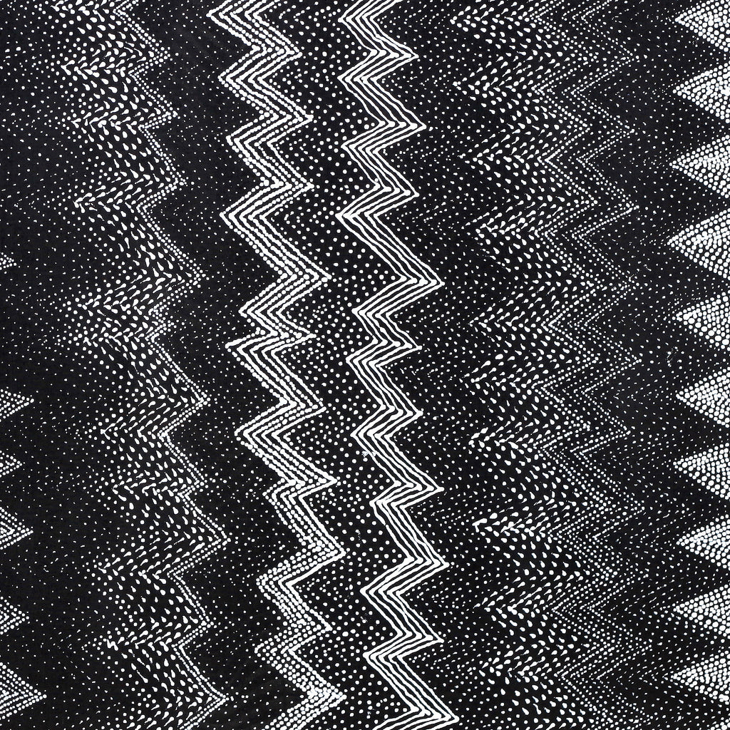 Aboriginal Artwork by Lyn Napangardi Ward, Ngapa Jukurrpa - Pirlinyarnu, 76x76cm