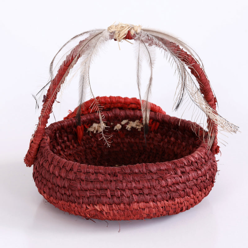 Aboriginal Artwork by Lynette Lewis - Tjanpi Basket