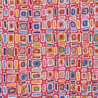 Aboriginal Artwork by Lynette Nangala Singleton, Ngapa Jukurrpa - Puyurru, 122x107cm
