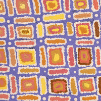 Aboriginal Artwork by Lynette Nangala Singleton, Ngapa Jukurrpa - Puyurru, 91x91cm