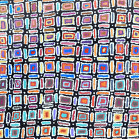 Aboriginal Artwork by Lynette Nangala Singleton, Ngapa Jukurrpa - Puyurru, 182x122cm