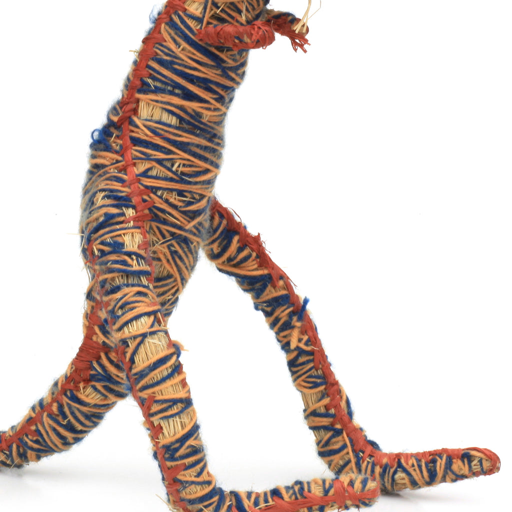 Aboriginal Artwork by Madeline Cooper - Kangaroo Tjanpi Sculpture