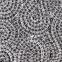 Aboriginal Artwork by Madeleine Napangardi Dixon, Mina Mina Jukurrpa (Mina Mina Dreaming) - Ngalyipi, 61x46cm