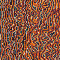 Aboriginal Artwork by Magda Nakamarra Curtis, Lappi Lappi Jukurrpa, 122x122cm