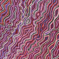 Aboriginal Artwork by Magda Nakamarra Curtis, Lappi Lappi Jukurrpa, 152x122cm