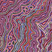 Aboriginal Artwork by Magda Nakamarra Curtis, Lappi Lappi Jukurrpa, 152x122cm