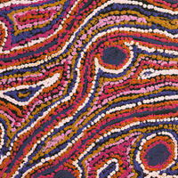 Aboriginal Artwork by Magda Nakamarra Curtis, Lappi Lappi Jukurrpa, 183x61cm