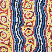 Aboriginal Artwork by Magda Nakamarra Curtis, Lappi Lappi Jukurrpa, 30x30cm