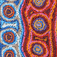 Aboriginal Artwork by Magda Nakamarra Curtis, Lappi Lappi Jukurrpa, 61x46cm