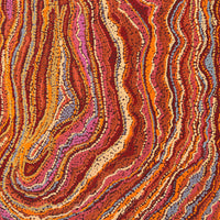 Aboriginal Artwork by Magda Nakamarra Curtis, Lappi Lappi Jukurrpa, 122x76cm