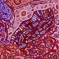 Aboriginal Artwork by Magda Nakamarra Curtis, Lappi Lappi Jukurrpa, 152x122cm