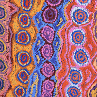 Aboriginal Artwork by Magda Nakamarra Curtis, Lappi Lappi Jukurrpa, 61x46cm