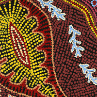 Aboriginal Artwork by Makiniti Minutjukur, Ernabella Area, 107x46cm