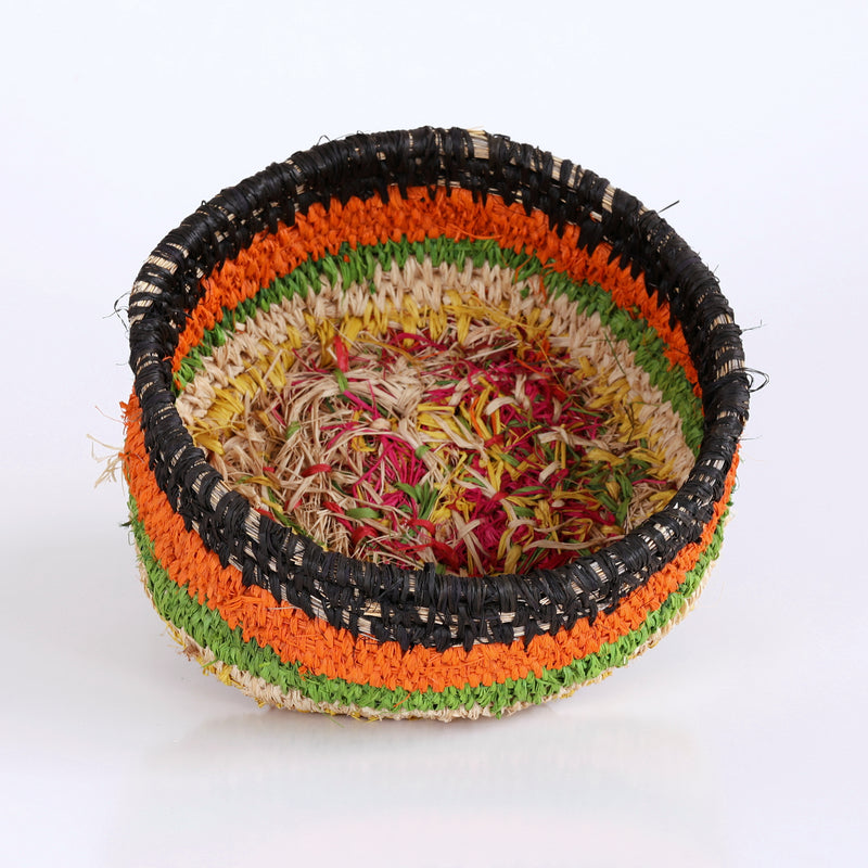 Aboriginal Artwork by Margaret Dodd - Tjanpi Basket