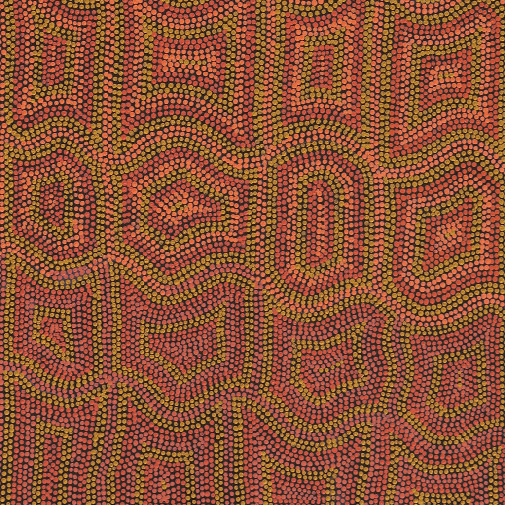 Aboriginal Artwork by Margaret Donegan, Kungkarangkalpa (Seven Sisters Story), 91x45cm