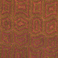 Aboriginal Artwork by Margaret Donegan, Kungkarangkalpa (Seven Sisters Story), 91x45cm