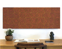 Aboriginal Artwork by Margaret Donegan, Kungkarangkalpa (Seven Sisters Story), 91x45cm