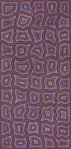 Aboriginal Artwork by Margaret Donegan, Kungkarangkalpa (Seven Sisters Story), 127x61cm - ART ARK®