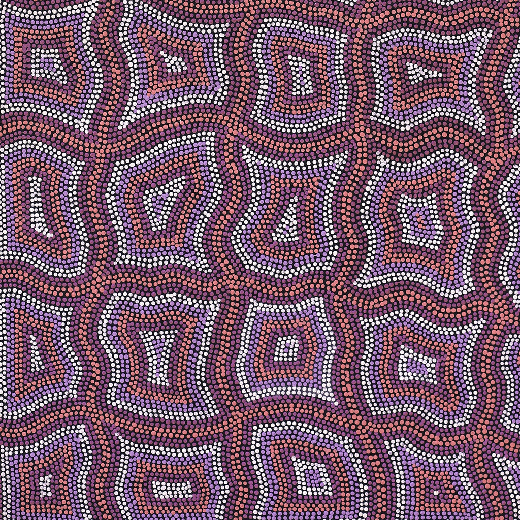 Aboriginal Artwork by Margaret Donegan, Kungkarangkalpa (Seven Sisters Story), 127x61cm - ART ARK®