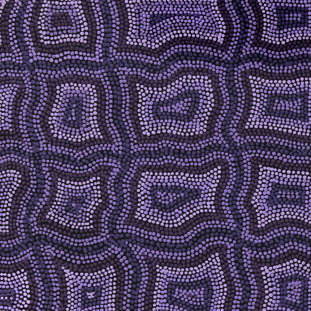 Aboriginal Artwork by Margaret Donegan, Kungkarangkalpa (Seven Sisters Story), 91x45cm