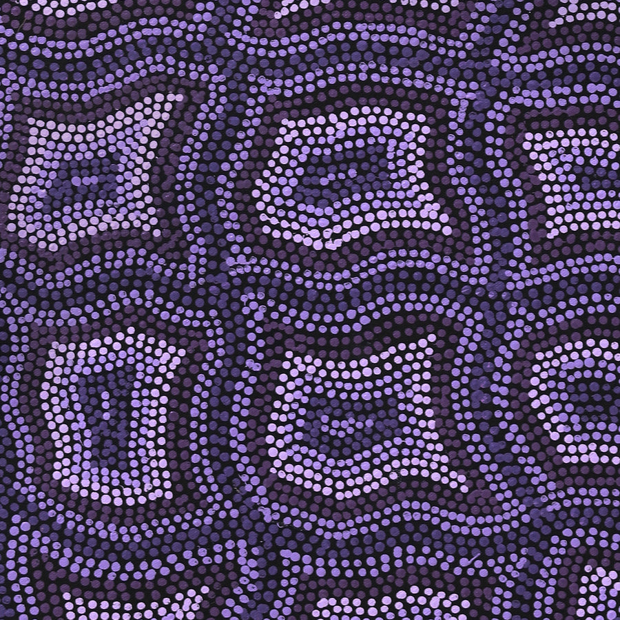 Aboriginal Artwork by Margaret Donegan, Kungkarangkalpa (Seven Sisters Story), 91x45cm
