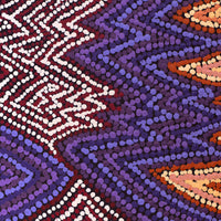 Aboriginal Artwork by Margaret Napangardi Lewis, Mina Mina Dreaming - Ngalyipi, 152x61cm