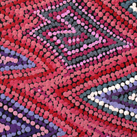 Aboriginal Artwork by Margaret Napangardi Lewis, Mina Mina Dreaming, 76x46cm