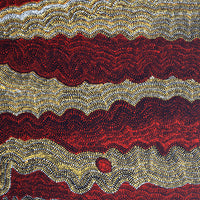 Aboriginal Artwork by Margaret Napangardi Lewis, Mina Mina Dreaming - Ngalyipi, 122x61cm