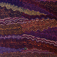 Aboriginal Artwork by Margaret Napangardi Lewis, Mina Mina Dreaming - Ngalyipi, 183x91cm