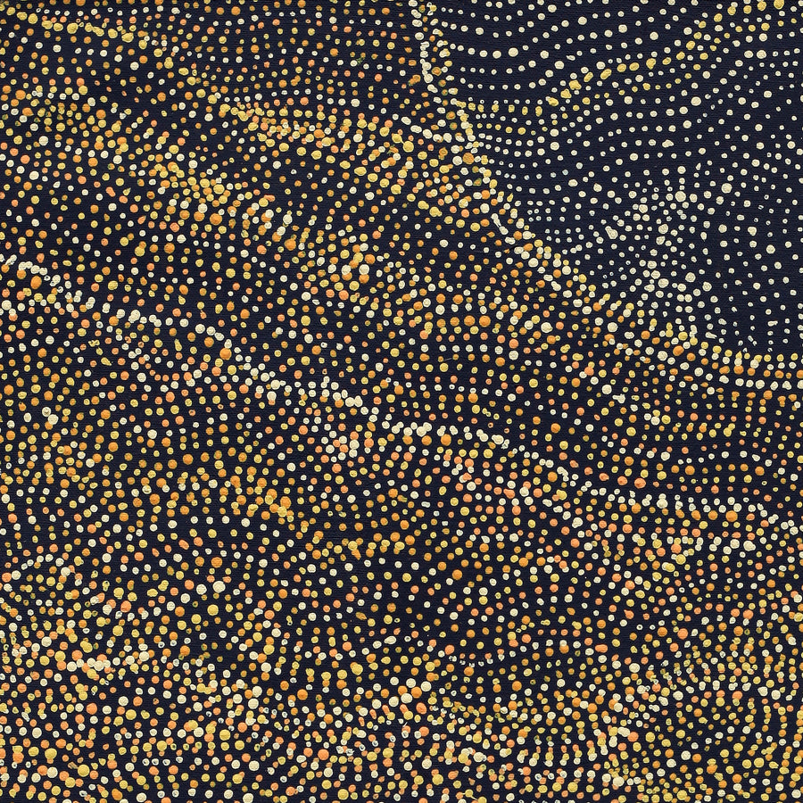 Aboriginal Artwork by Margaret Napangardi Lewis, Mina Mina Dreaming - Ngalyipi, 61x30cm