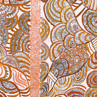 Aboriginal Artwork by Margarina Napanangka Miller, Lukarrara Jukurrpa, 91x61cm