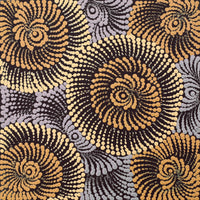 Aboriginal Artwork by Maria Nampijinpa Brown, Pamapardu Jukurrpa (Flying Ant Dreaming) - Warntungurru, 30x30cm