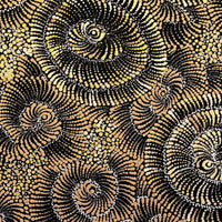 Aboriginal Artwork by Maria Nampijinpa Brown, Pamapardu Jukurrpa (Flying Ant Dreaming) - Warntungurru, 76x46cm