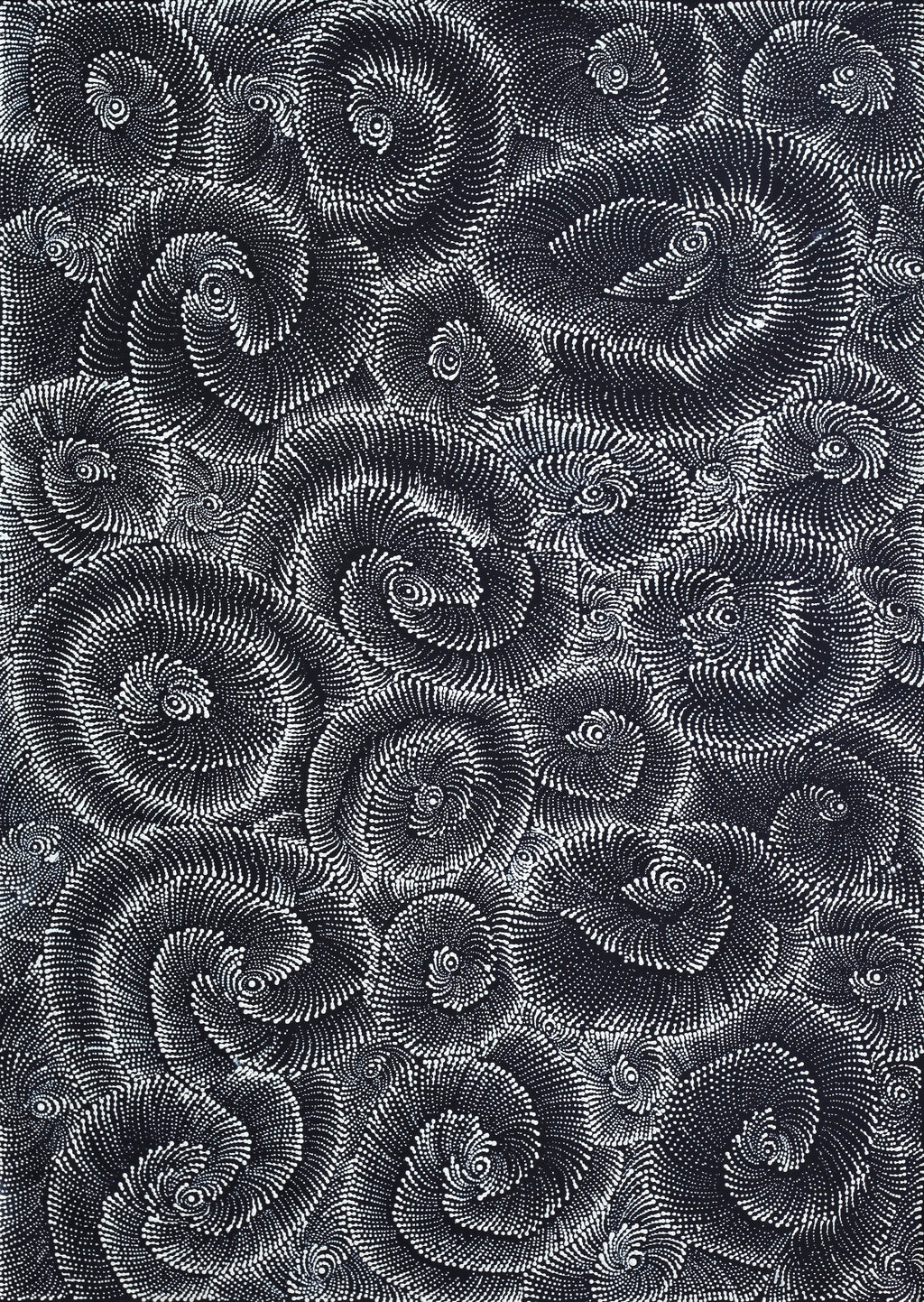 Aboriginal Artwork by Maria Nampijinpa Brown, Pamapardu Jukurrpa (Flying Ant Dreaming) - Warntungurru, 107x76cm