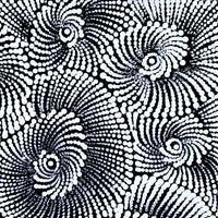 Aboriginal Artwork by Maria Nampijinpa Brown, Pamapardu Jukurrpa (Flying Ant Dreaming) - Warntungurru, 30x30cm