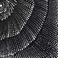 Aboriginal Artwork by Maria Nampijinpa Brown, Pamapardu Jukurrpa (Flying Ant Dreaming) - Warntungurru, 30x30cm