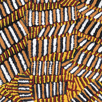 Aboriginal Artwork by Marilyn Maria Nangala Turner, Mina Mina Jukurrpa (Mina Mina Dreaming) - Ngalyipi, 122x46cm
