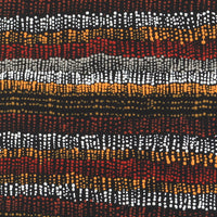 Aboriginal Artwork by Marilyn Maria Nangala Turner, Mina Mina Jukurrpa (Mina Mina Dreaming) - Ngalyipi, 76x30cm
