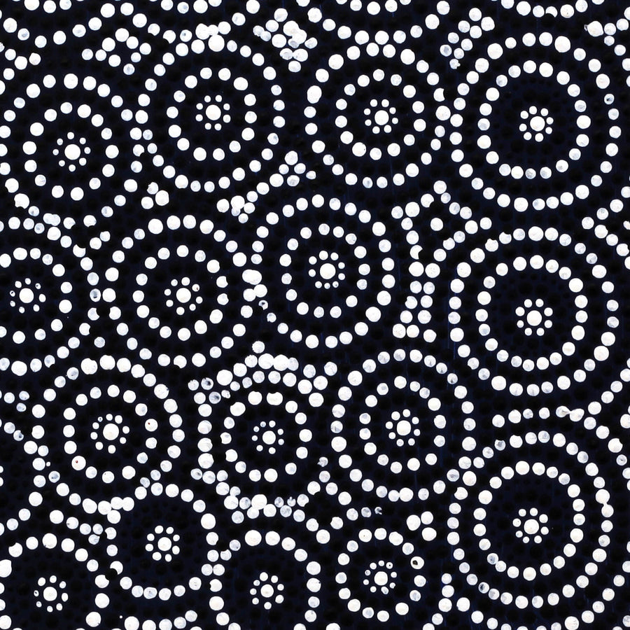 Aboriginal Artwork by Marleene Nakamarra Morton, Karnta Jukurrpa (Womens Dreaming), 30x30cm