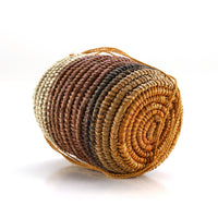 Aboriginal Artwork by Marrarrawuy Wanambi, Bathi (woven basket)