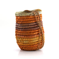 Aboriginal Artwork by Marrarrawuy Wanambi, Bathi (woven basket)