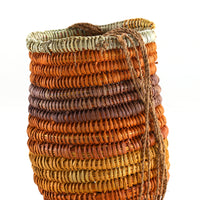 Aboriginal Artwork by Marrarrawuy Wanambi, Bathi (woven basket)