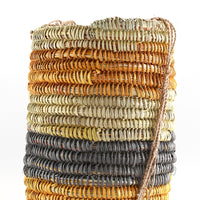 Aboriginal Artwork by Marrarrawuy Wanambi, Bathi (woven basket)
