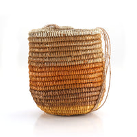 Aboriginal Artwork by Marrarrawuy Wanambi, Bathi (woven basket)