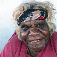 Aboriginal Artwork by Mary Anne Nampijinpa Michaels, Lappi Lappi Jukurrpa, 107x76cm