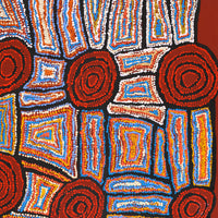 Aboriginal Artwork by Mary Napangardi Brown, Mina Mina Jukurrpa, 122x76cm