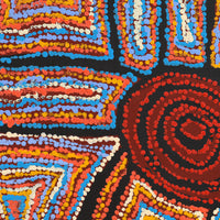 Aboriginal Artwork by Mary Napangardi Brown, Mina Mina Jukurrpa, 122x76cm